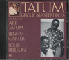 TATUM GROUP MASTERPIECES VOL.1 (W/ CARTER, BELLSON)