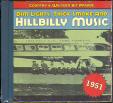 DIM LIGHTS, THICK SMOKE AND HILLBILLY MUSIC 1951
