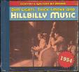 DIM LIGHTS, THICK SMOKE AND HILLBILLY MUSIC 1954