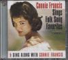 SINGS FOLK SONGS FAVORITES/ SING ALONG WITH CONNIE FRANCIS