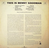 THIS IS BENNY GOODMAN