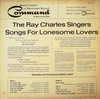 SONGS FOR LONESOME LOVERS