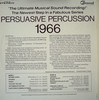 PERSUASIVE PERCUSSION 1966