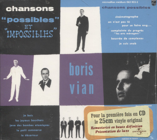 CHANSONS POSSIBLES ET IMPOSSIBLES