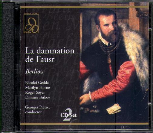 LA DAMNATION DE FAUST (GEDDA/ HORNE/ PRETRE)