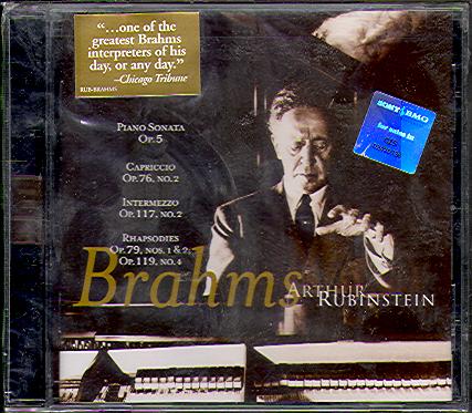 BRAHMS- PIANO SONATA 3/ CAPRICCIO/ INTERMEZZO/ RHAPSODIES. VOL.21