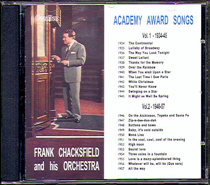 ACADEMY AWARD SONGS VOL 1 & 2