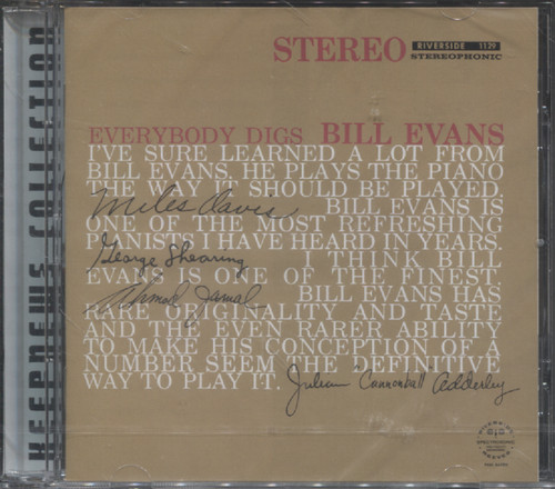 EVERYBODY DIGS BILL EVANS