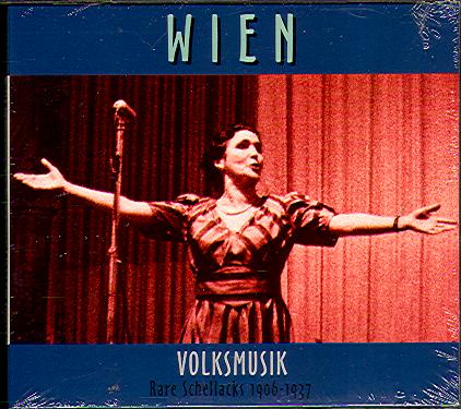 WIEN - VOLKMUSIK RARE SCHELLACKS 1906-1937