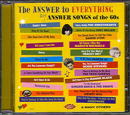 GIRL ANSWER SONGS OF THE 60'S