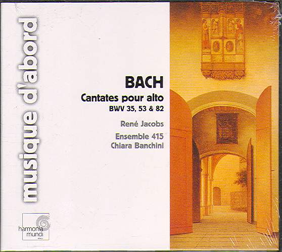 CANTATES POUR ALTO (JACOBS/ BANCHINI)