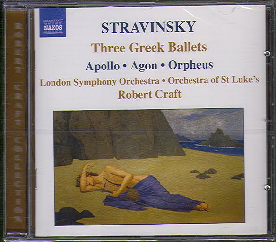 THREE GREEK BALLETS - APOLLO, AGON, ORPHEUS (CRAFT)