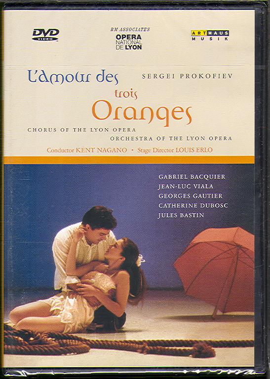 L'AMOUR DES TROIS ORANGES (BACQUIER/ VIALA/ DUBOSC/ BASTIN/ NAGANO)