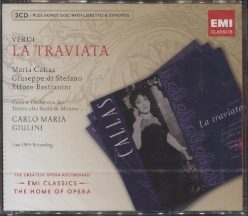 LA TRAVIATA (CALLAS/ DI STEFANO/ BASTIANINI/ GIULINI)