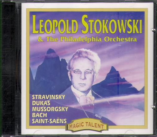 STRAVINSKY/ DUKAS/ MUSSORGSKY/ BACH/ SAINT-SAENS