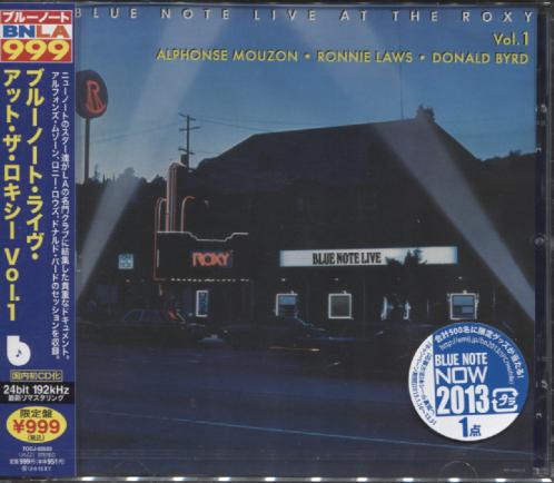 BLUE NOTE LIVE AT THE ROXY VOL.1 (JAP)
