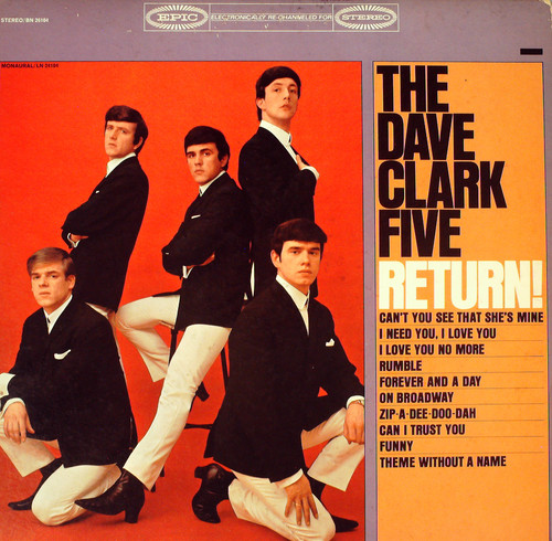 DAVE CLARK FIVE RETURN!