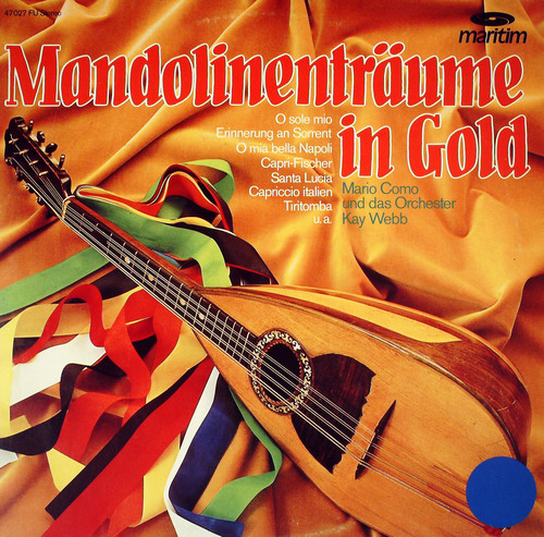 MANDOLINENTRAUME IN GOLD