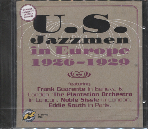 U.S. JAZZMEN IN EUROPE 1926-1929