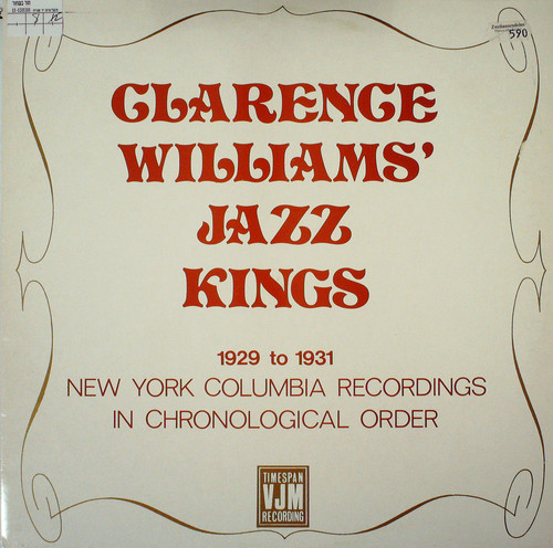 1929 TO 1931 NEW YORK COLUMBIA RECORDINGS