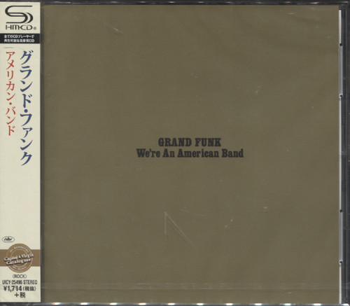 WE'RE AN AMERICAN BAND (JAP)