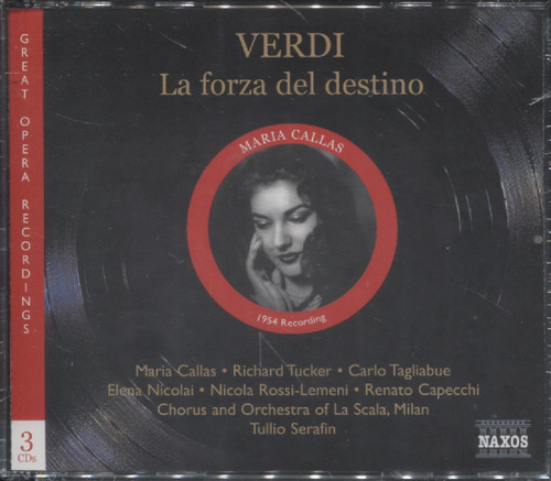 LA FORZA DEL DESTINO (CALLAS/ TUCKER/ ROSSI-LEMENI/ CAPECCHI/ SERAFIN)