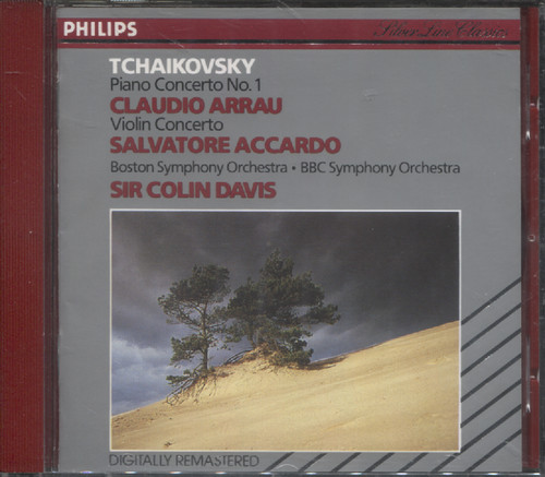 PIANO CONCERTO No. 1 / VIOLIN CONCERTO (ARRAU / DAVIS)