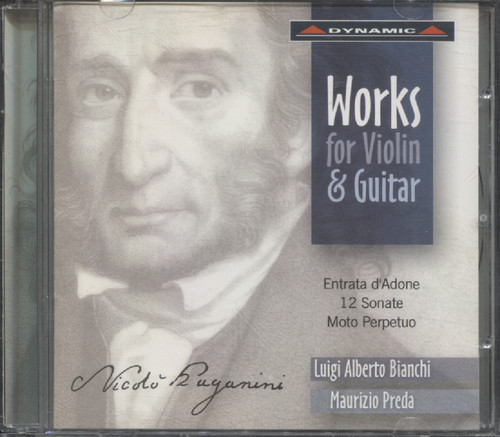 WORKS FOR VIOLIN AND GUITAR
