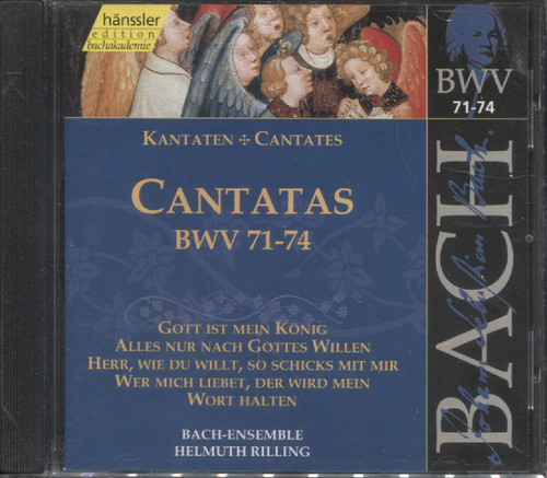 CANTATAS BWV 71-74 (RILLING)