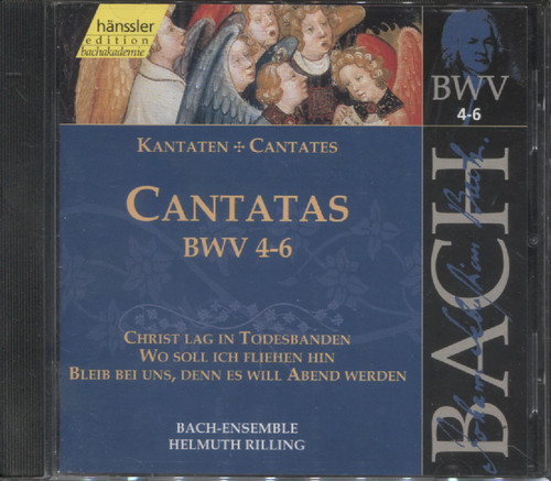 CANTATAS BWV 4-6 (RILLING)