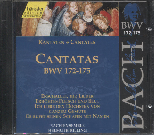 CANTATAS BWV 172-175 (RILLING)