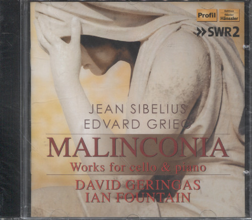 MALINCONIA: WORKS FOR CELLO & PIANO (GERINGAS/ FOUNTAIN)