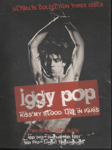 KISS MY BLOOD: LIVE IN PARIS (PLUS: LIVE IN SAN FRAN 1981/ LIVE AT THE AVENUE B)