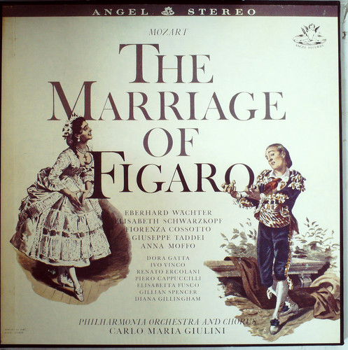 LE NOZZE DI FIGARO (TADDEI,SCHWARZKOPF, GIULINI)