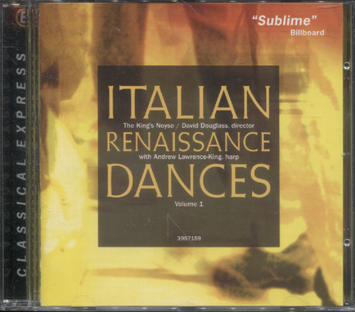 ITALIAN RENAISSANCE DANCES VOL.1