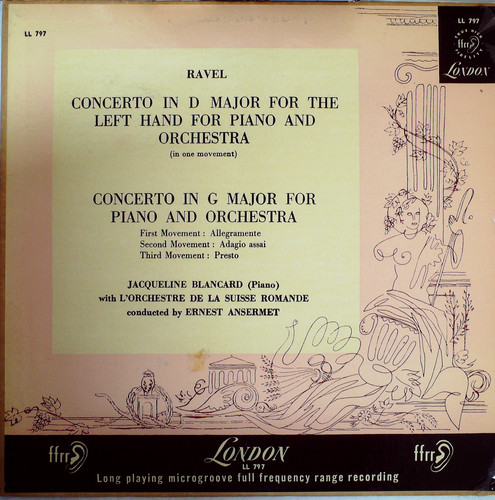 CONCERTO IN D MAJOR/ CONCERTO IN G MAJOR (ANSERMET)