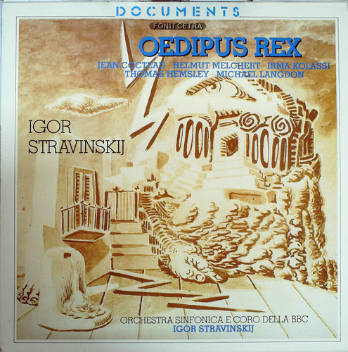OEDIPUS REX (COCTEAU/ MELCHERT/ STRAVINSKY)