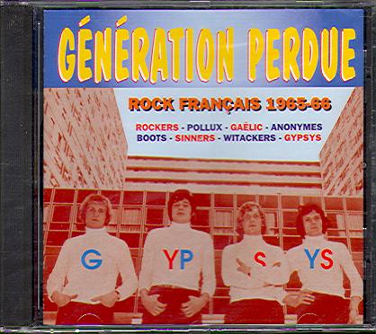 GENERATION PERDU ROCK FRANCAIS 1965-66