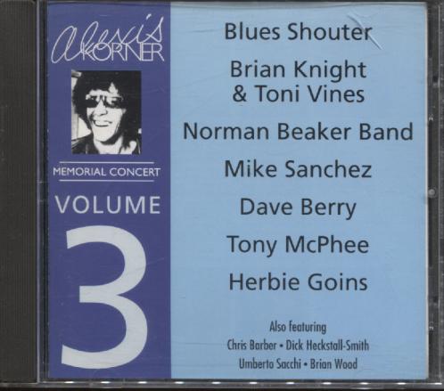 ALEXIS KORNER MEMORIAL CONCERT VOL.3