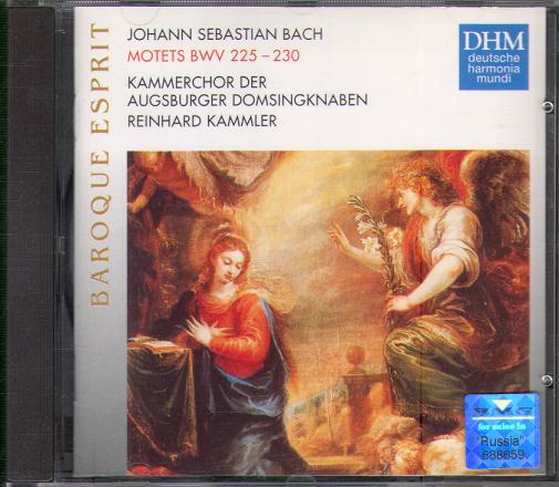 MOTETTEN BWV 225-230 KAMMLER