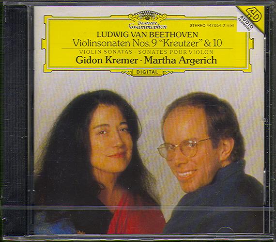 VIOLIN SONATAS Nos. 9 & 10 (ARGERICH / KREMER)