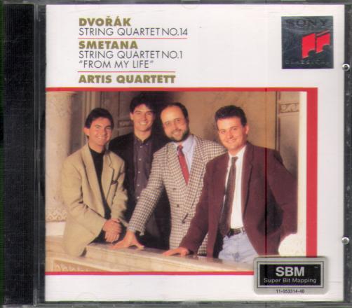 DVORAK - STRING QUARTET No.14 / SMETANA - STRING QUARTET No.1