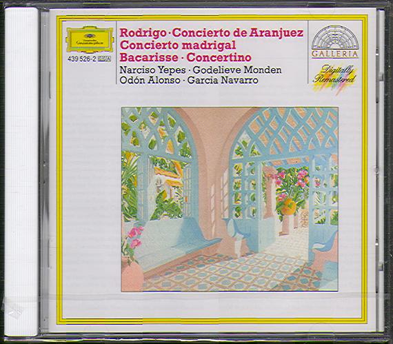 RODRIGO - CONCERTO DE ARANJUEZ, CONCERTO MADRIGAL ETC. (ALONSO/ NAVARRO)