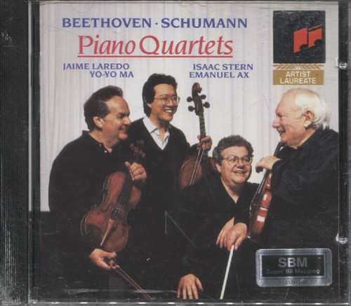 BEETHOVEN/ SCHUMANN - PIANO QUARTETS (LAREDO/ YO-YO MA/ AX)