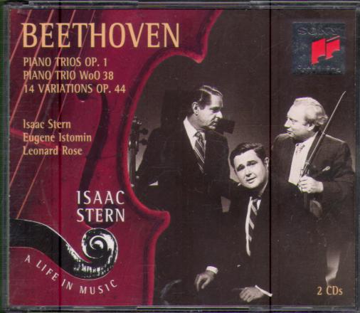 BEETHOVEN - KLAVIERTRIOS OPP 1, 44 & WOO 38 (ROSE/ ISTOMIN)