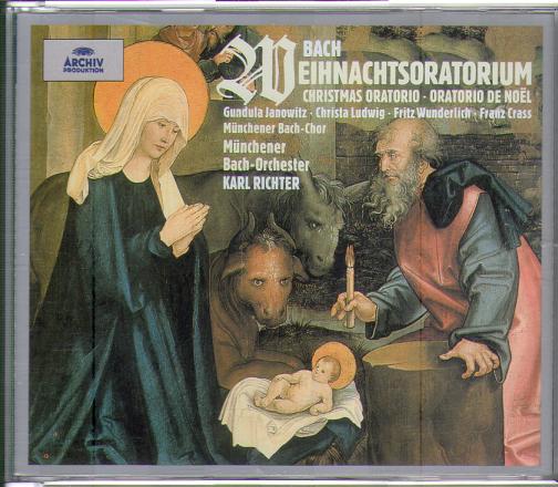 WEIHNACHTS-ORATORIUM (JANOWITZ/ WUNDERLICH/ LUDWIG/ CRASS/ RICHTER)