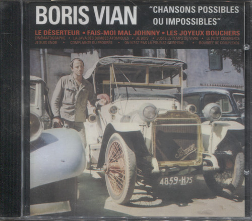 BORIS VIAN (CHANSONS POSSIBLES OU IMPOSSIBLES)